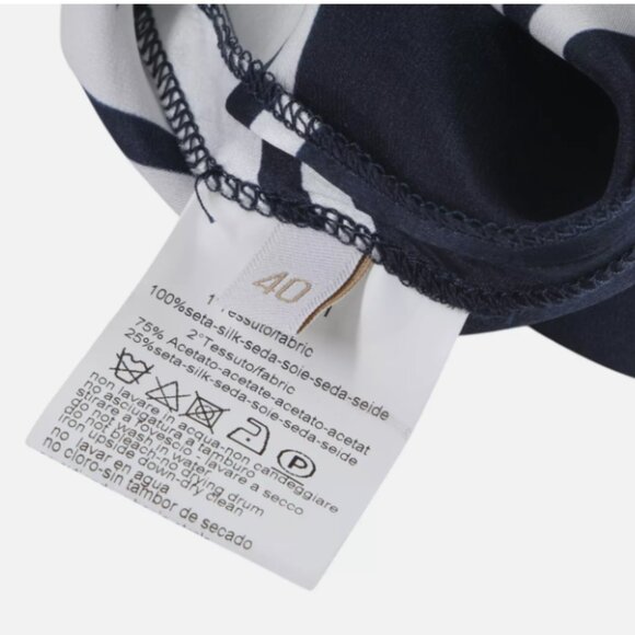 1-ONE Sleeveless Stars Pattern Long Dress - Size 40 - NWT $335 - Picture 4 of 7